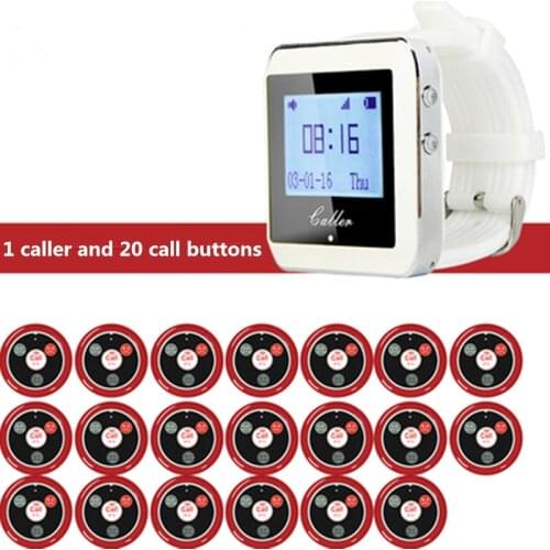 Watch Receiver Restaurant Pager Wireless Waiter Calling System Restaurant Equipment