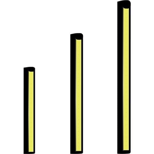 2Pcs/Pair SUNKIA New Design DRL LED Daytime Running Lamp Auto COB Light 100% Waterproof 10CM 15CM 20CM Car Styling