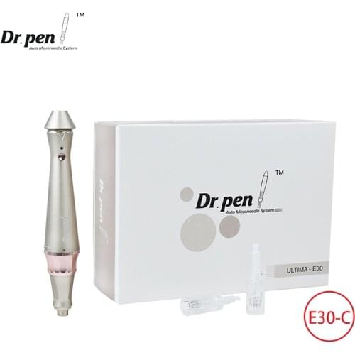Dr. Pen Ultima E30 Authentic Microneedling Pen Wired Professional Derma Pen for Home Use Tattoo Mesotherapy Needling Pen