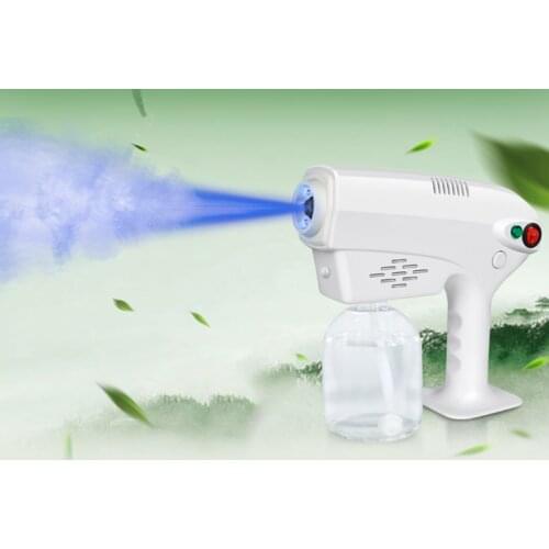 Electric Sanitizing Sprayer Blue Light Fogger Machine Nanos Steam Spray Guns Hotel Home Disinfection Fogger Machine Air Cleaner