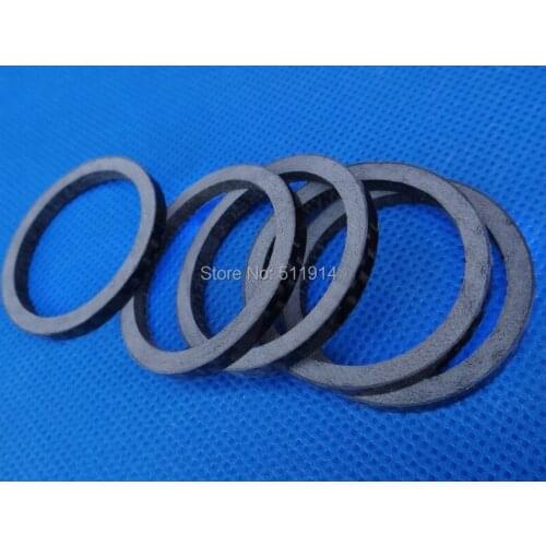 FLYXII Brand New Full Carbon Headset Spacer Hight 5mm - 5 Pcs