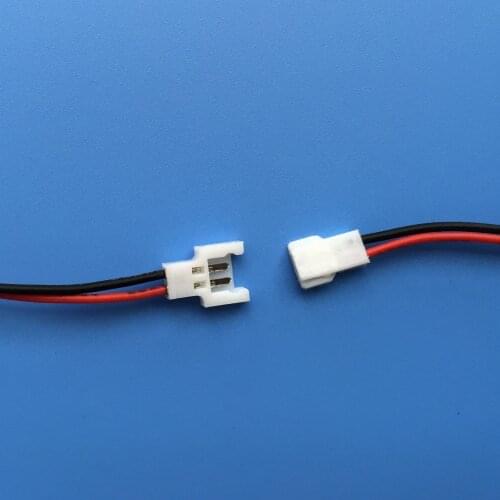 1S 2 Pins Mirco Model Battery Connector for RC Helicopter QAV Multicopter Length=150mm