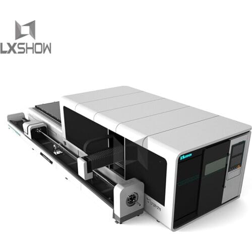 Efficient Fiber metal laser cutting iron engraving steel machine exchange parallel table cutting fast