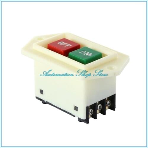 LC3-10 Drill press switch AC 220/380V 10A I/O Start Stop Self-Locking Push Button Switch