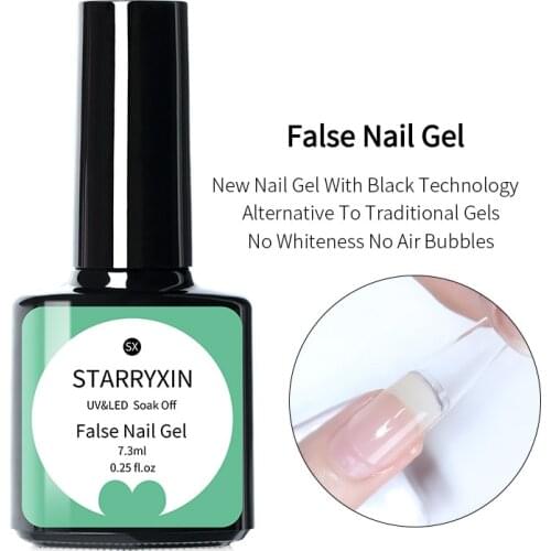 21 Styles Function Gel 7.3ML False Nail Gel UV Gel Lamp For Nail Art Tips Manicure Soak off Gel Polish Multifunctional Gel