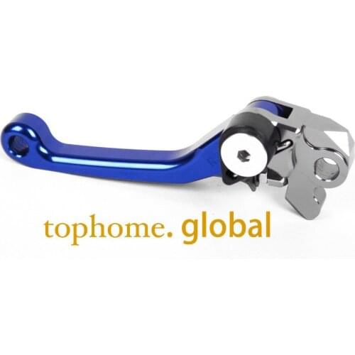New Motorcycle Top Quality CNC Aluminum Pivot Dirt Bike Brake levers Blue Colour For Suzuki RM85 2005-2013 2006 2007 2008 2009