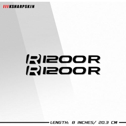 New motorcycle bicycle fuel tank sticker wheel helmet MOTO waterproof reflective logo for BMW R1200R r 1200r