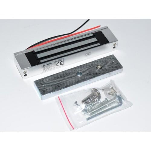 Glass wooden door gate Access Control Electric Magnetic Door Lock 180KG 350lbs 12V Electric Lock Holding Force