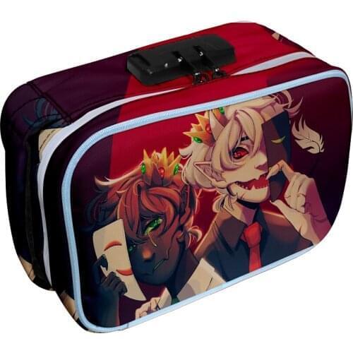 Ranboo Merch Oxford cloth 3D printing Deodorant Tobacco Bag Storage Bag Cosmetic Bag