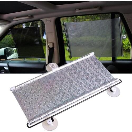 1PC Retractable Car Sunshade Windshield Sun Shade Protector Windscreen Sun Blind Visor Cover Auto Front Car Window Protection