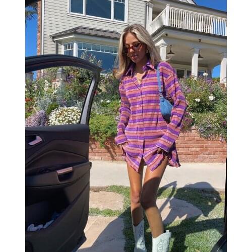 ZerosPossess Women's Striped Shirts