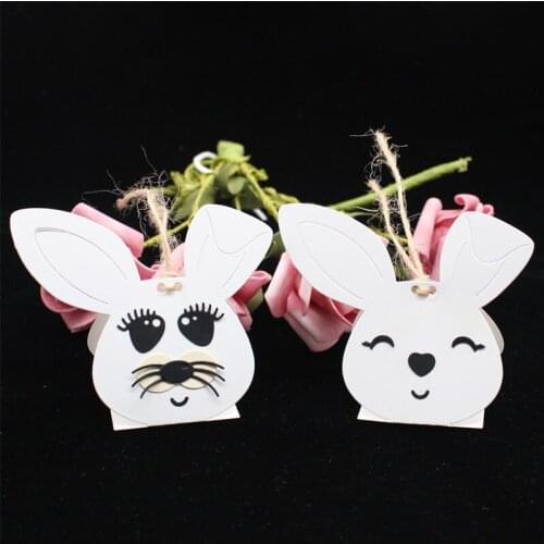 ZFPARTY Cute Rabbit Metal Cutting Dies Stencils for Scrapbooking Stamp/photo album Decorative Embossing Paper Cards