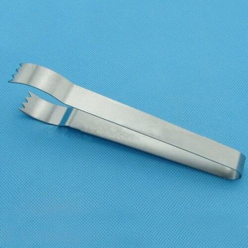 100pcs Stainless Steel Mini Food Clip Tong Kitchen Baking Accessories Gadget Fruit Ice Tong Clip ZA6673