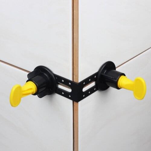 25Pcs Male Angle Leveling Tool with Tile Leveler Spacer Locator Tool Adjustment Aids Construction Building Utensil