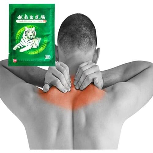 8pcs/Bag Vietnam White Tiger Orthopedic Pain Relief Patch Spine Medicated Plaster Muscle Neck leg Waist Joints Pain Plasters