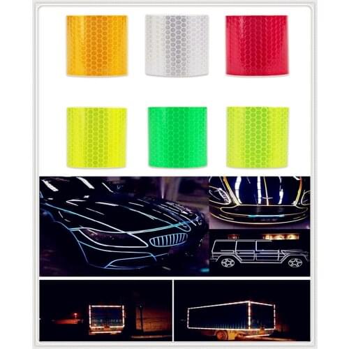 Car Accessories Reflective Sticker Decal Warning Tape Film for Skoda Opel DAF RAM Trucks Paccar Ford Otosan Chrysler