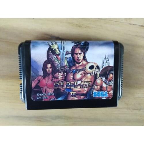 MD Game : Golden Axe III 3 ( Japan Version!! )