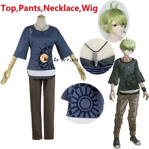 New Danganronpa V3 Rantaro Amami Cosplay Costume Uniform Danganronpa V3 - Killing Harmony Halloween Party Costumes Full Set