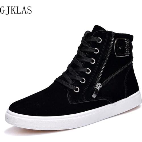 High Top Sneakers Boot Flats Casual Shoes Man Fashion Sport Shoes Men Original Outdoor Shoes for Men Spring Autumn Sneakers