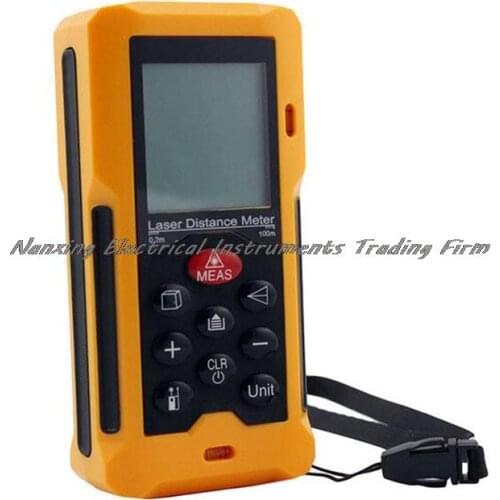 Fast arrival HT-80 Laser Rangefinder 80m 262ft Laser Distance Meter tester 80m level bubble Area/Volume test