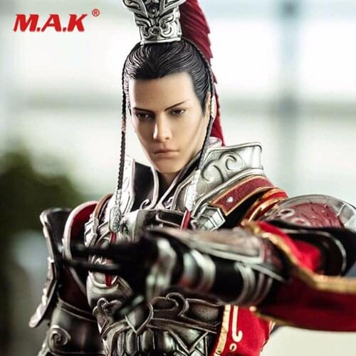 1/6 Scale Game Version Tian Ce Handsome Male Head Carved Model for 12"male Action Figure Collection Toys Gift
