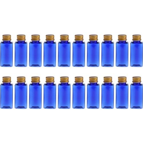 Kesoto MagiDeal Lot 20pcs 30ml Plastic Makeup Sample Containers Cream Small Empty Bottle Squeeze Tubes for Travel