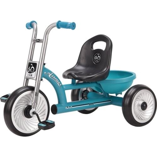 Luxury 2 In 1 Baby Stroller Tricycle Kids Bicycle Trike 1-6Y baby bike Three-Wheeled Bicycle Multi-Function Trolley