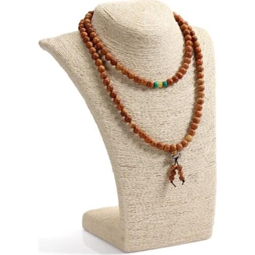 Neck Model Jewellery Bracelet Necklace Display Stand for Shop Window