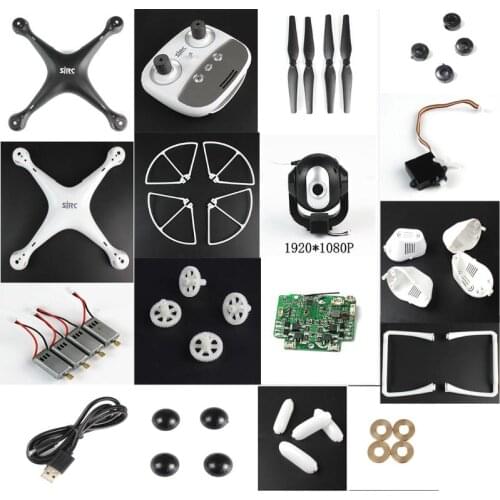SJ/RC SJRC S70W RC Quadcopter Spare Parts motor propeller Landing gear blade frame remote control camera body shell Blade lock