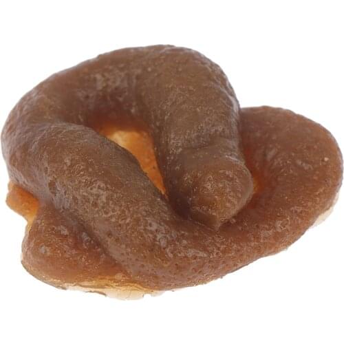 Funny Toys Fake Poop Piece of Shit Prank Antistress Gadget Squish Toys Joke Tricky Toys Mischief Turd Realistic Shit Gift