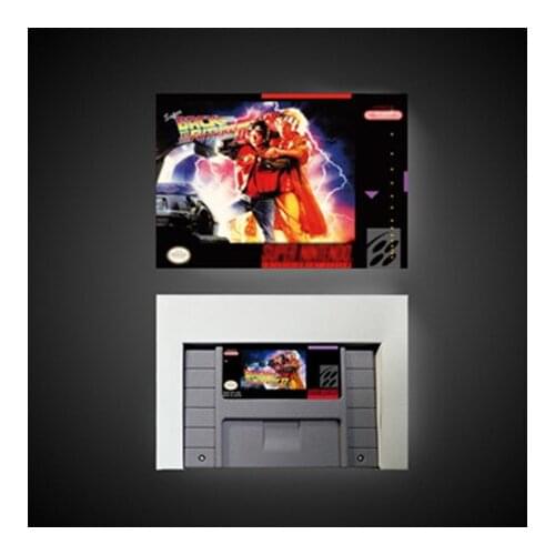 Super Back to the Future Part II - Action Game Card US Version with Retail Box