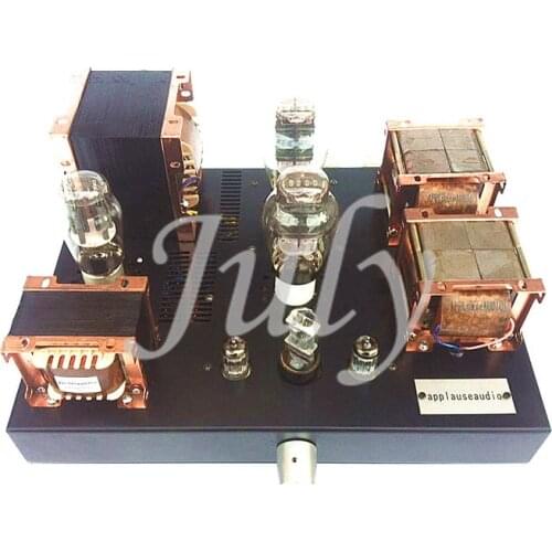 High-voltage protection 8W + 8W AUDIONOTE circuit replica 300B single-ended type A tube amplifier, use 8C iron core transformer