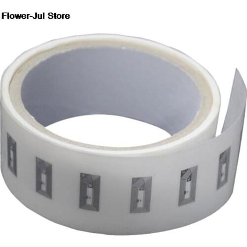 10pcs NFC Sticker ISO 14443A 13.56MHZ RFID Programmer Chip Universal SMALL SIZE Label 8*18mm