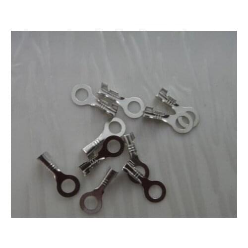Free shipping Inside diameter 5.2mm ground lug type O terminals The annular ring end 500pcs