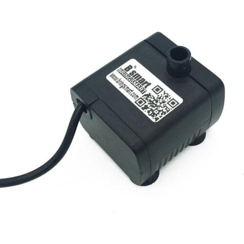 Free shipping Rockery Water Pump SR280 DC 12V Brushless Submersible Pump 24V Circulation System 240-500L/H USB Cycling Aquarium