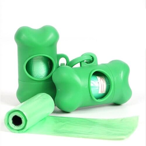 For Dog Pet Waste Bag Dispenser Plastic Garbage Bag Dispenser Dog Pet Waste Poop Bags Carrier Case Dog Outdoor SuppliesFor Dog