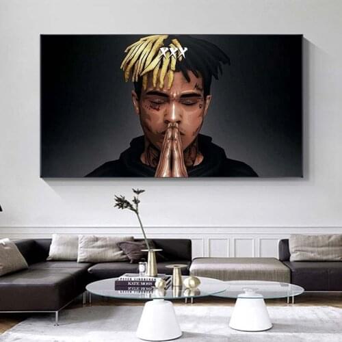 Dope rapper Canvas Painting Rapper Star Poster Hip Hop Art Painting Moder Wall Decor Posters Wall Pictures for Home Design
