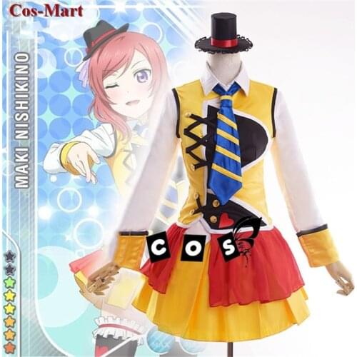 Hot Anime LoveLive Nishikino Maki Cosplay Costume SUNNY DAY SONG SJ Uniform Female Activity Party Role Play Clothing Custom-Make