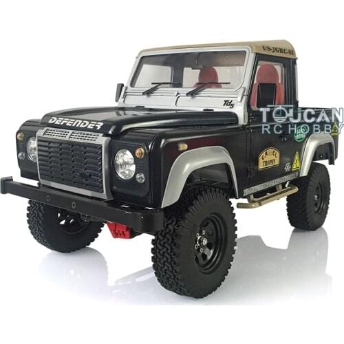 Painted Hercules 1/10 Land Rover D90 RC Crawler Car Pickup Metal Chassis Radio Model Outdoor toys for boy gift THZH0894-SMT6