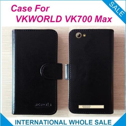 Hot! 2016 VK700 Max VKWORLD Case,6 Colors High Quality Factory Price Leather Exclusive Case For VKWORLD VK700 Max Cover Phone