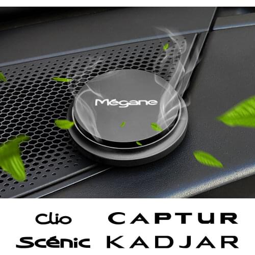 Car Air Freshener Smell Solid Aroma Perfume Parfum For Megane Clio Captur Kadjar Scenic Laguna Zoe Fluence Koleos Accessories