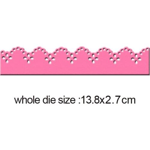 Pierced stripe frame Metal Cutting Dies DIY Scrapbooking Paper Cards Stencil Embossing Decorative Craft die new 2020