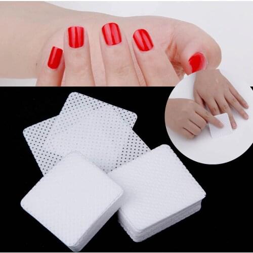 Nail Polish Remover UV Gel Wipes Cotton Pads Cleaner Nails 200/400Pcs Lint-Free Napkins Nail Art Manicure Wipes Super Absorbent