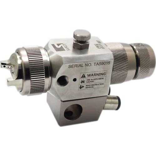 SAWEY SYA-5ST LVMP stainless steel automatic paint spray gun 0.8/1.1/1.4/1.8/2.2mm with micro turner WA-101 FREE SHIPPING