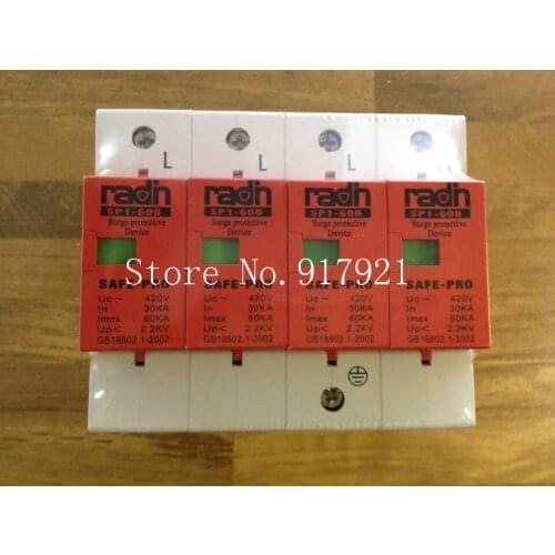 [ZOB] 60KA Layton SP1-60B 4P/1PC SAFE-PRO lightning surge protection device 4 GENUINE NEW