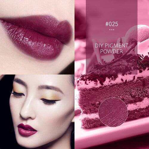 6 Colors Makeup Professional Lipstick Coloring Mica Powder Lip Balm DIY Cosmetics Material Lipgloss Powder Makeup Comestics