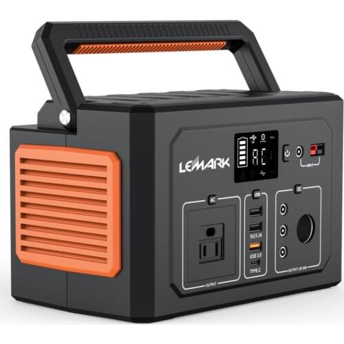 Ac adapter/Car charger/solar recharge power system portable power station 220v with MPPT Controller