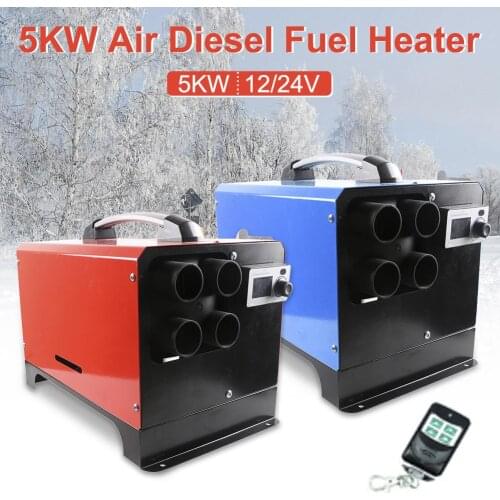 Car Heater 5KW 12V24V Air Diesels Heater Parking Heater With Voice Broadcast Function For RV Motorhome Trailer Trucks Boats