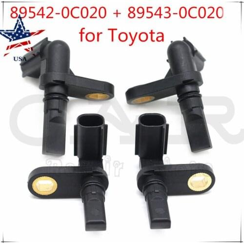 For Toyota Sequoia Tundra 4.0L 4.6L 4.7L 5.7L Front Left & Right ABS Wheel Speed Sensor 89542-0C020 89543-0C020 5S8686 5S8660