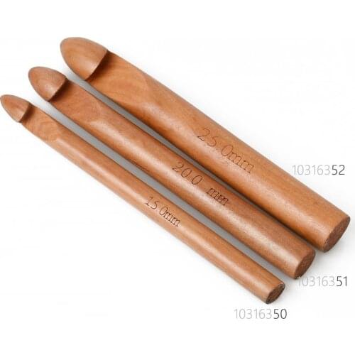Giant Crochet Bamboo Hooks 15mm 20mm 25mm crocheting supplies, grandma gift, mum gift, knitting